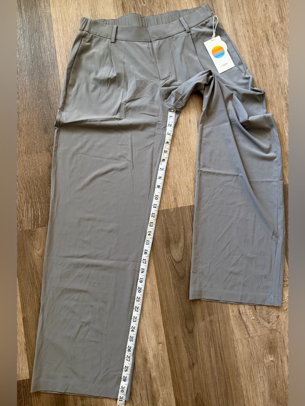 Vuori Villa Low Slung Trouser Cavern Grey Sz Small VW4361 NWT - Picture 6 of 6